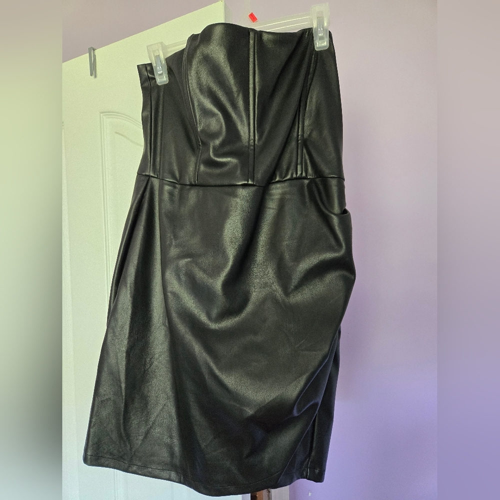 Shoe Dazzle Black Mini Dress